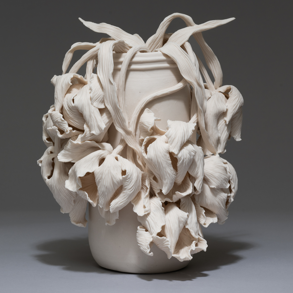 "untitled: tulip jar"