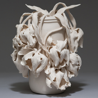 "untitled: tulip jar"